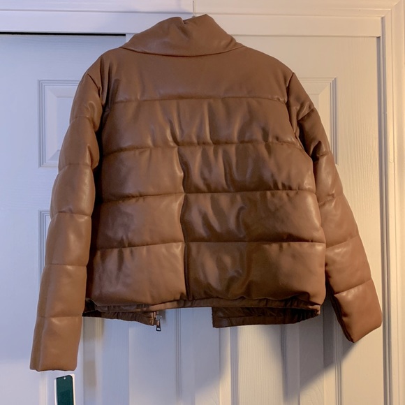 Brand new SEBBY toffee color puffer coat!! - Picture 8 of 9